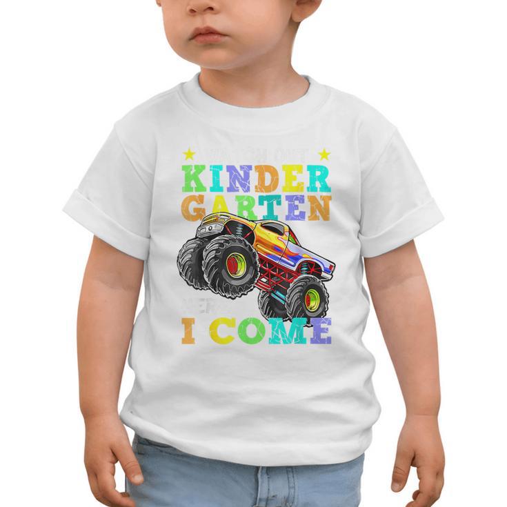 Back To School Kindergarten Here I Come For Boy Kid Truck Graphic Toddler T-Shirt Back To School Kindergarten Here I Come For Boy Kid Truck Graphic Toddler T-Shirt