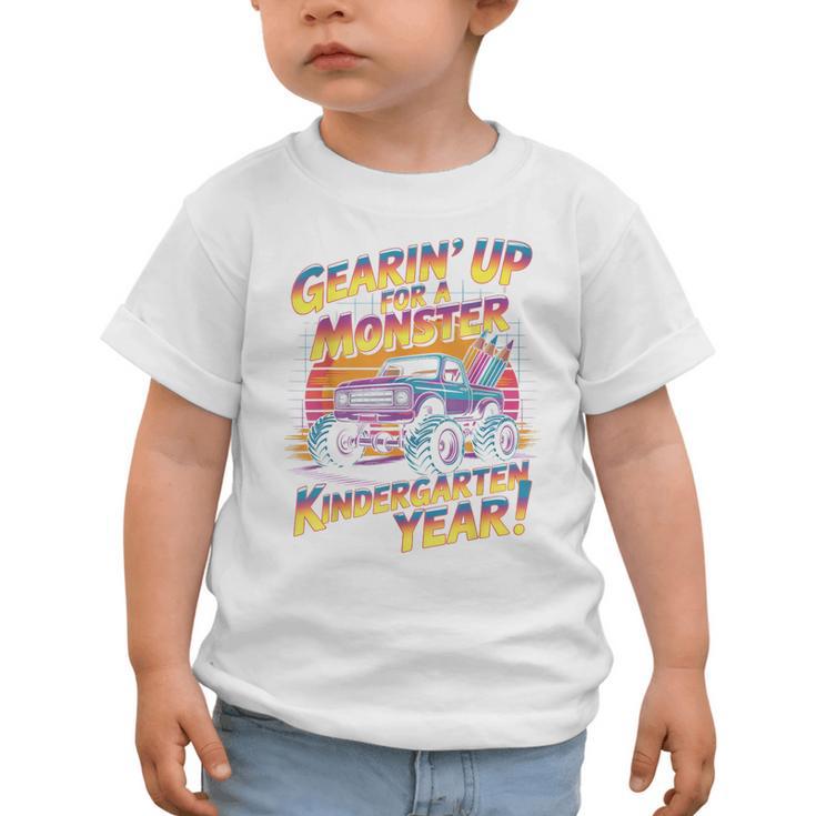 Back To School Kindergarten Monster Truck First Day Boys Graphic Toddler T-Shirt Back To School Kindergarten Monster Truck First Day Boys Graphic Toddler T-Shirt
