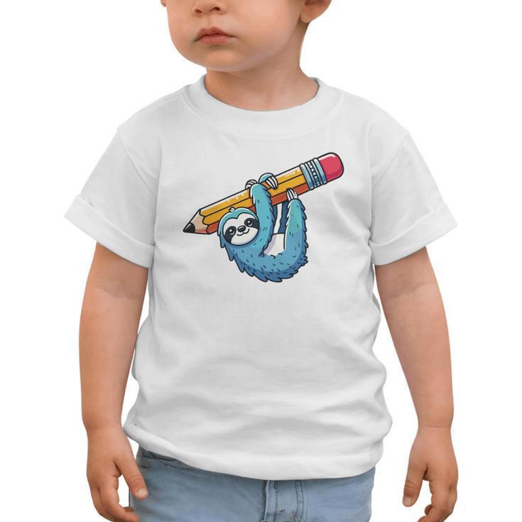 Back To School Seventh Grade Sloth Hanging Out In 7th Grade Performance Graphic Toddler T-Shirt