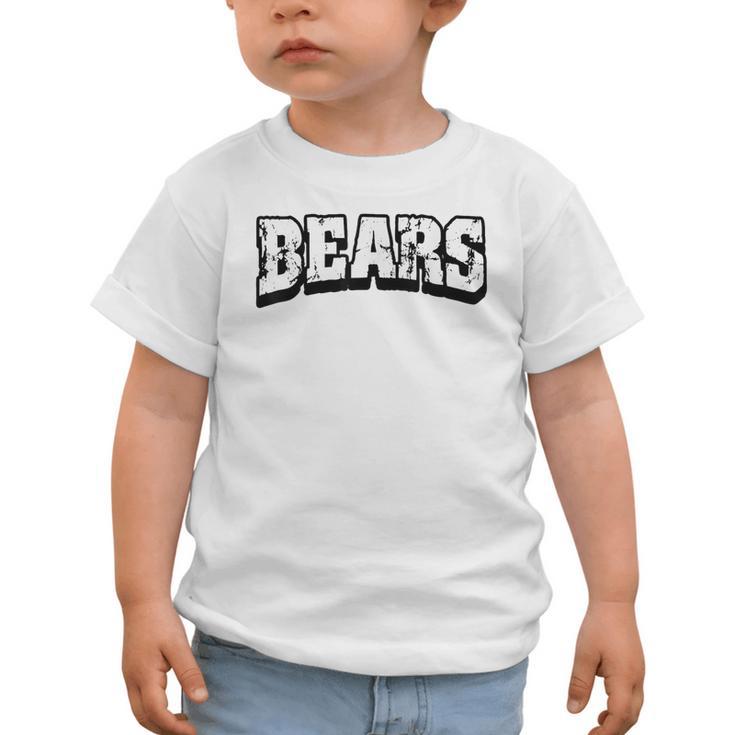 Bears Back To School Spirit Graphic Toddler T-Shirt Bears Back To School Spirit Graphic Toddler T-Shirt