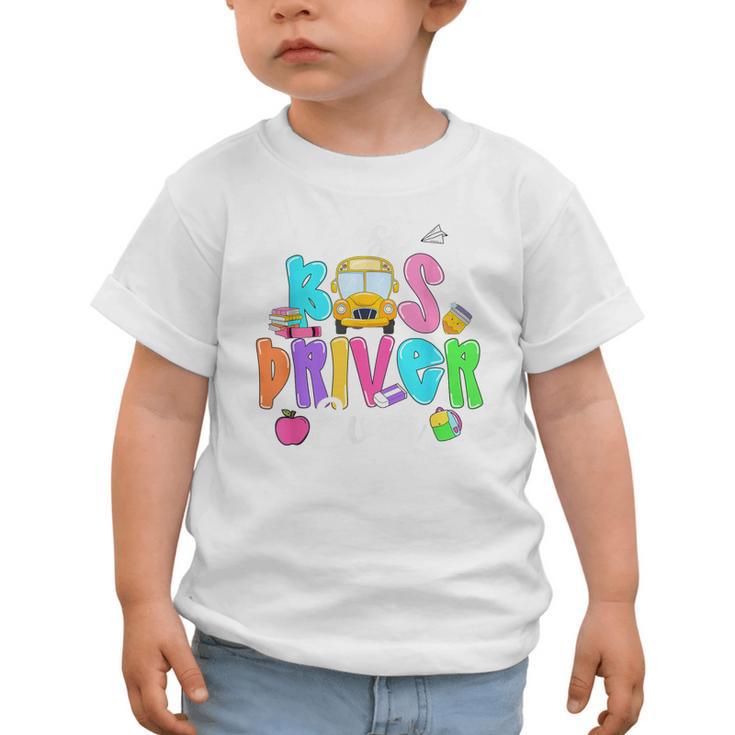 Best Bus Driver Ever Back To School Graphic Toddler T-Shirt