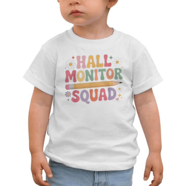 Campus School Hall Monitor Squad Patrol Back To School Graphic Toddler T-Shirt Campus School Hall Monitor Squad Patrol Back To School Graphic Toddler T-Shirt
