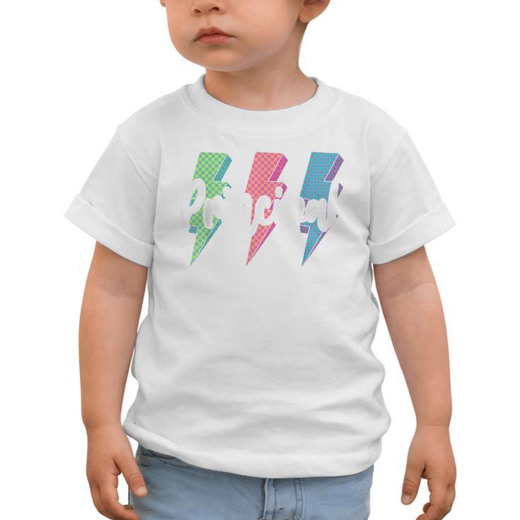 Checkered Principal Lightning Bolt Back To School Graphic Toddler T-Shirt Checkered Principal Lightning Bolt Back To School Graphic Toddler T-Shirt