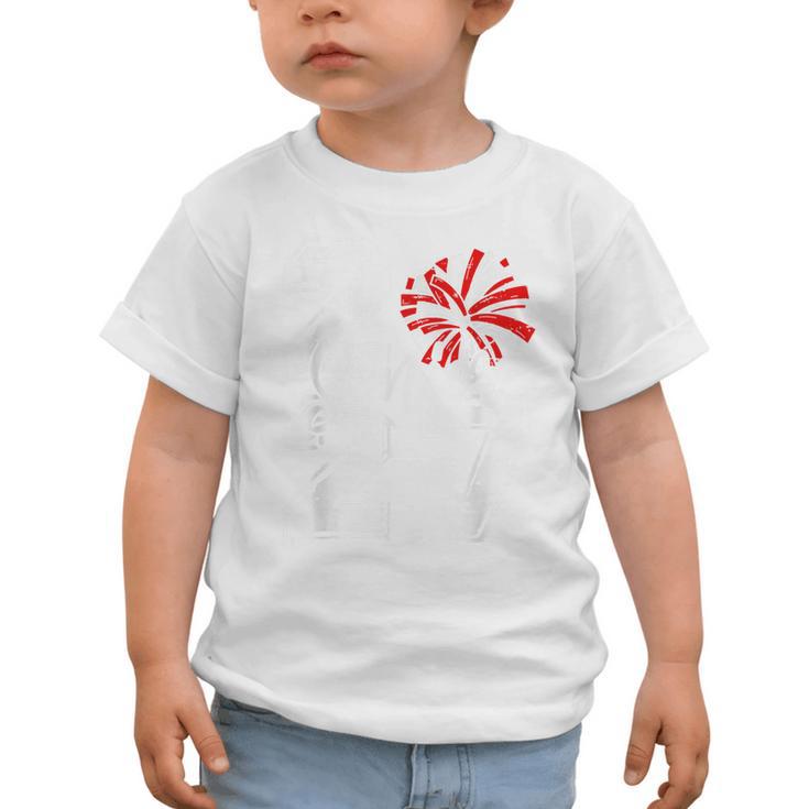 Class Of 2027 Cheer Red Senior 2027 Back To School Graphic Toddler T-Shirt