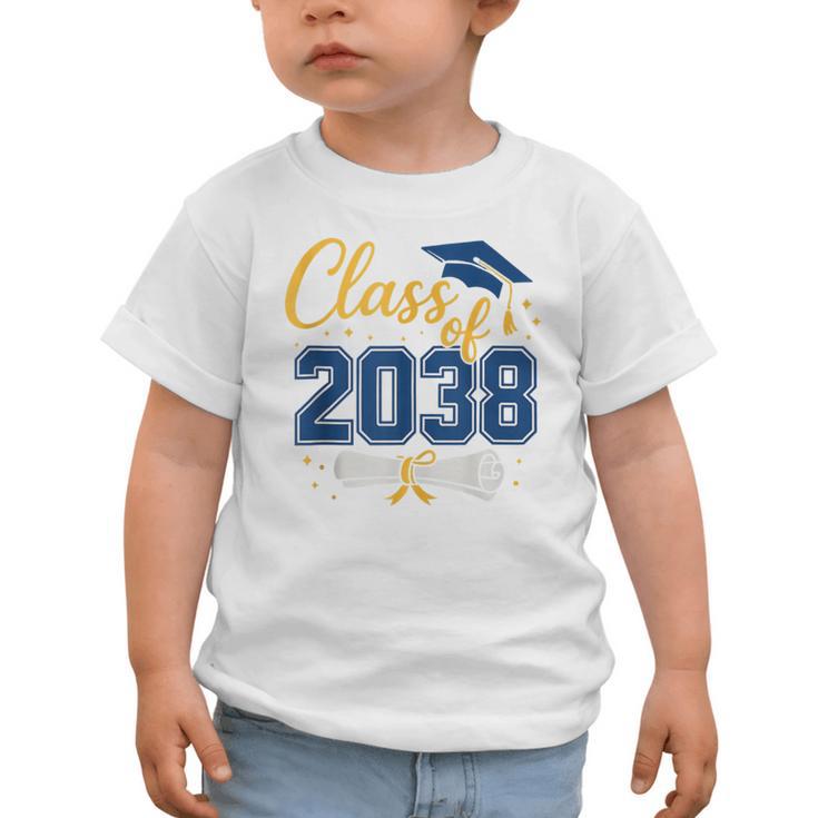 Class Of 2038 Grow With Me Kindergarten Back To School Graphic Toddler T-Shirt