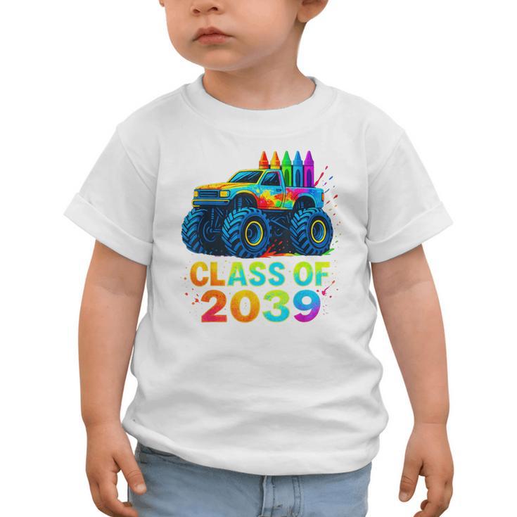Class Of 2039 Monster Truck Kindergarten Back To School Boys Graphic Toddler T-Shirt Class Of 2039 Monster Truck Kindergarten Back To School Boys Graphic Toddler T-Shirt