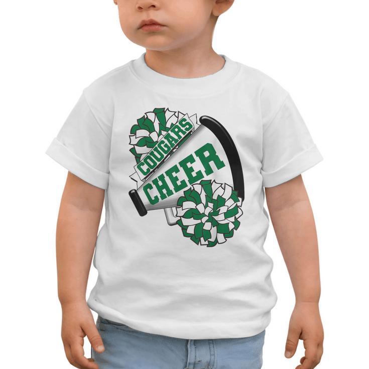 Cougars Cheer Back To School Cheerleading Spirit G Graphic Toddler T-Shirt