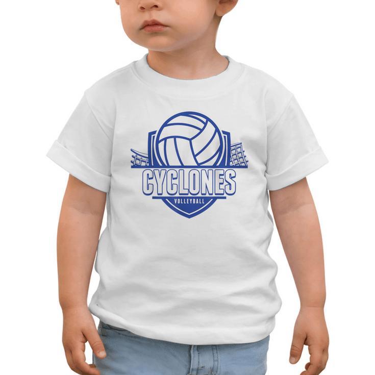 Cyclones Volleyball Back To School Spirit B Graphic Toddler T-Shirt Cyclones Volleyball Back To School Spirit B Graphic Toddler T-Shirt