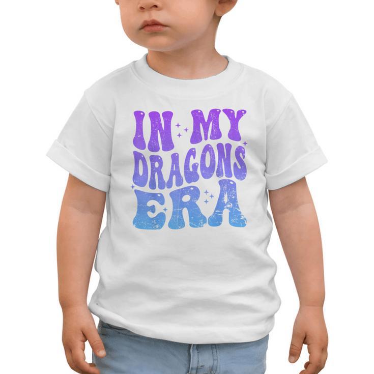 In My Dragons Era Back To School Spirit Game Retro Groovy Graphic Toddler T-Shirt