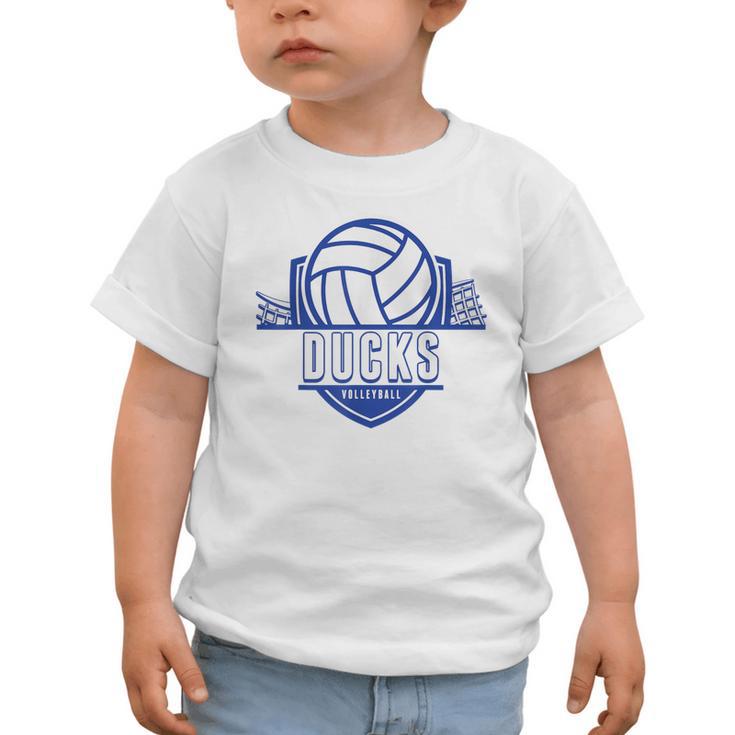 Ducks Volleyball Back To School Spirit B Graphic Toddler T-Shirt Ducks Volleyball Back To School Spirit B Graphic Toddler T-Shirt