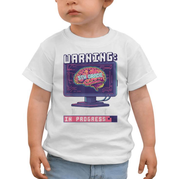 Fifth Grade Back To School Shirts Kids Girls Boys Computers Graphic Toddler T-Shirt Fifth Grade Back To School Shirts Kids Girls Boys Computers Graphic Toddler T-Shirt