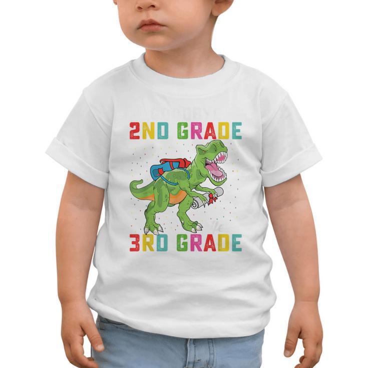 Goodbye 2nd Grade Hello 3rd GradeRex Back To School Graphic Toddler T-Shirt