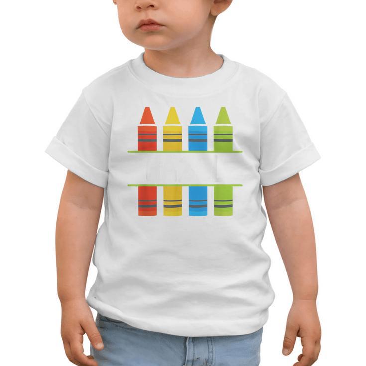 Hazel Crayon Back To School Kids Graphic Toddler T-Shirt Hazel Crayon Back To School Kids Graphic Toddler T-Shirt