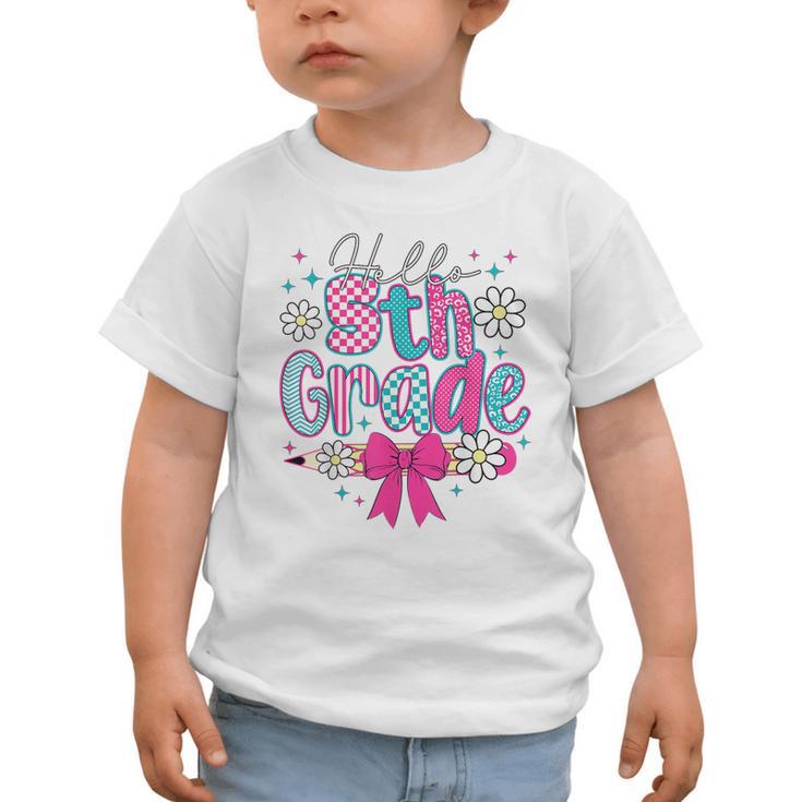 Hello Fifth Grade Team 5th Grade Back To School Boys Girls Graphic Toddler T-Shirt Hello Fifth Grade Team 5th Grade Back To School Boys Girls Graphic Toddler T-Shirt