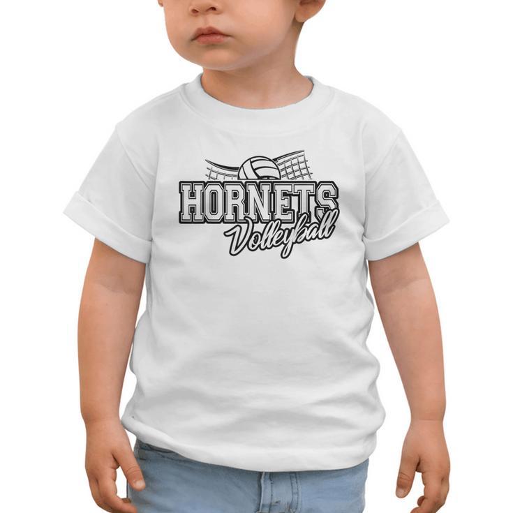 Hornets Volleyball Back To School Spirit Graphic Toddler T-Shirt Hornets Volleyball Back To School Spirit Graphic Toddler T-Shirt