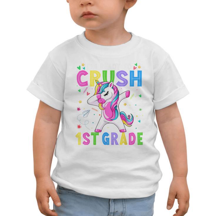 I'm Ready For First Grade Back To School 1st Grade Girls Graphic Toddler T-Shirt I'm Ready For First Grade Back To School 1st Grade Girls Graphic Toddler T-Shirt