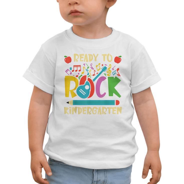 I'm Ready To Rock Kindergarten Guitar Back To School Boys Graphic Toddler T-Shirt I'm Ready To Rock Kindergarten Guitar Back To School Boys Graphic Toddler T-Shirt