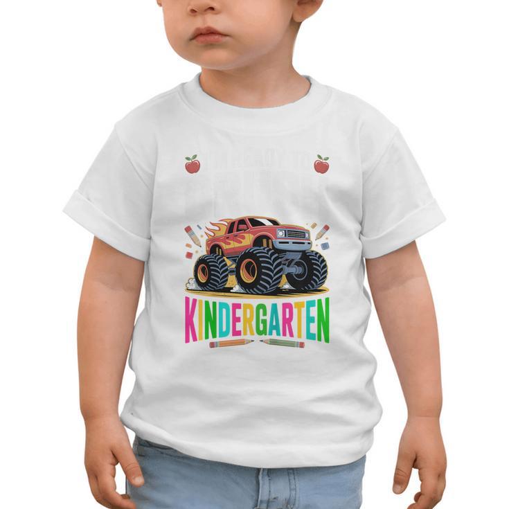 Kids Back To School I'm Ready To Crush Kindergarten For Boys Graphic Toddler T-Shirt