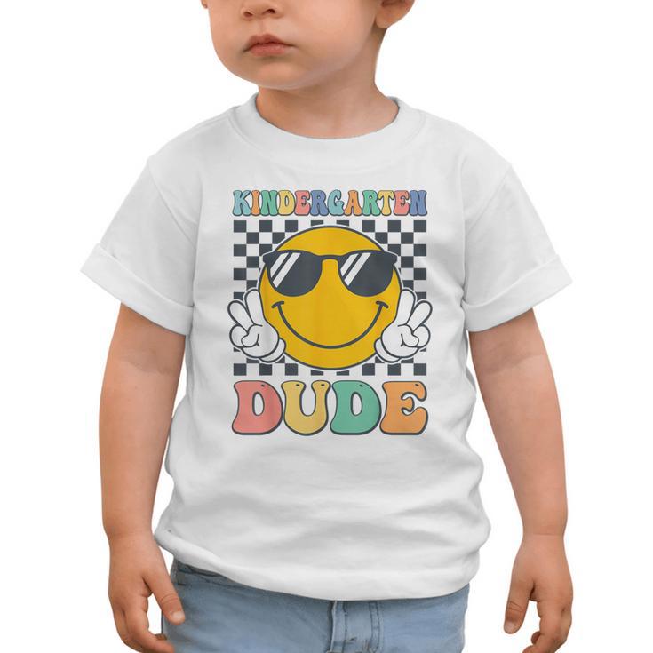 Kindergarten Dude First Day Of Kindergarten Back To School Graphic Toddler T-Shirt Kindergarten Dude First Day Of Kindergarten Back To School Graphic Toddler T-Shirt