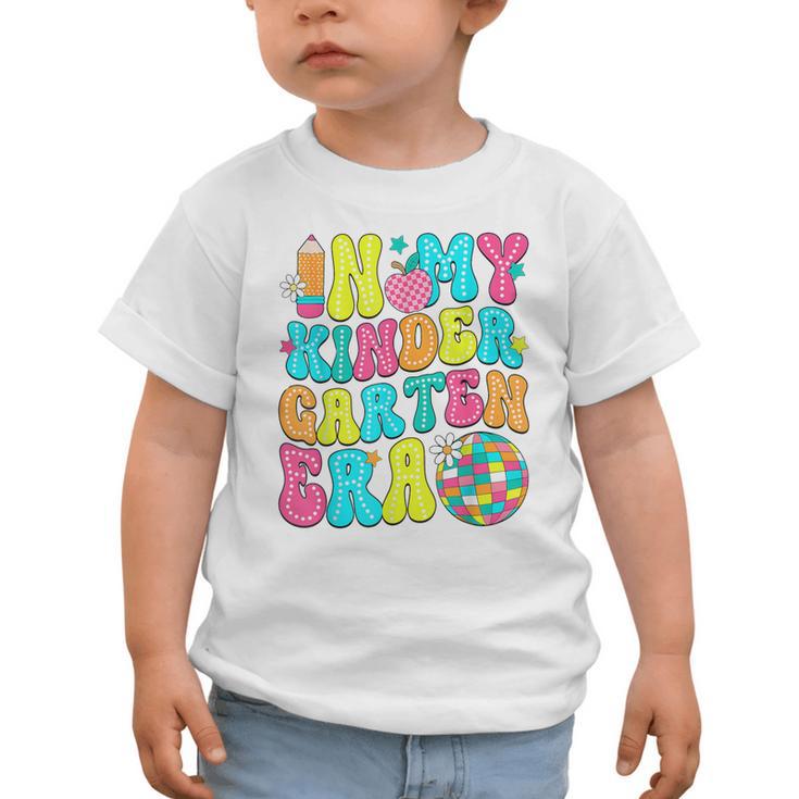 In My Kindergarten Era Groovy Back To School Graphic Toddler T-Shirt In My Kindergarten Era Groovy Back To School Graphic Toddler T-Shirt