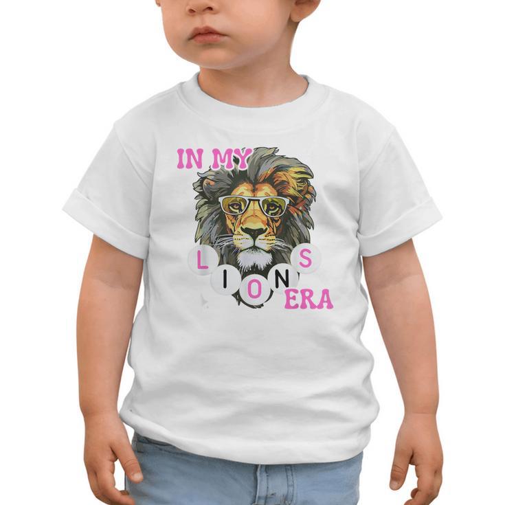 In My Lions Era Team Squad Back To School Mascot Spirit Game Graphic Toddler T-Shirt In My Lions Era Team Squad Back To School Mascot Spirit Game Graphic Toddler T-Shirt