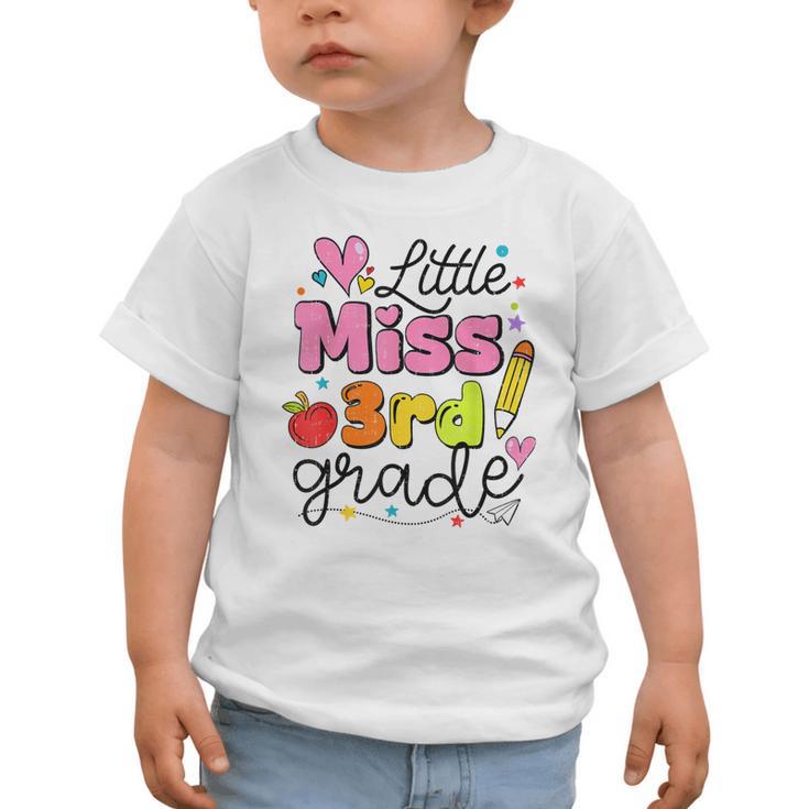 Little Miss 3rd Grade Back To School Cute Third Grade Girls Graphic Toddler T-Shirt Little Miss 3rd Grade Back To School Cute Third Grade Girls Graphic Toddler T-Shirt