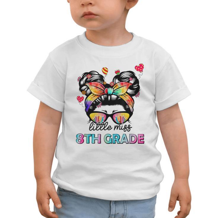 Little Miss Eighth Grade Back To School 8th Grade Girls Graphic Toddler T-Shirt