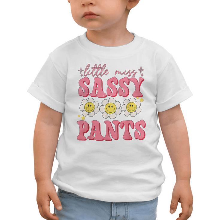 Little Miss Sassy Pants Back To School Girls Graphic Toddler T-Shirt