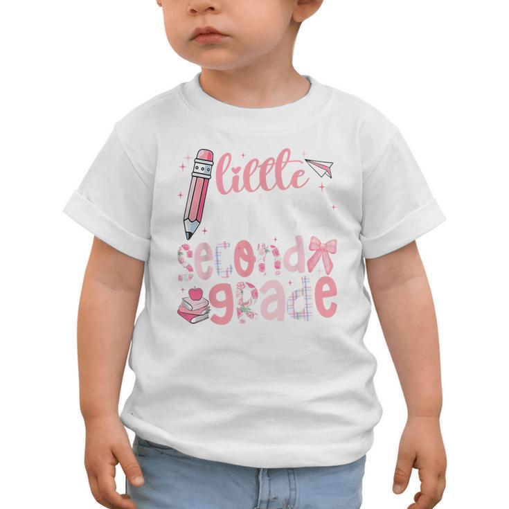 Little Miss Second Grade Back To School 2nd Grader Student Graphic Toddler T-Shirt