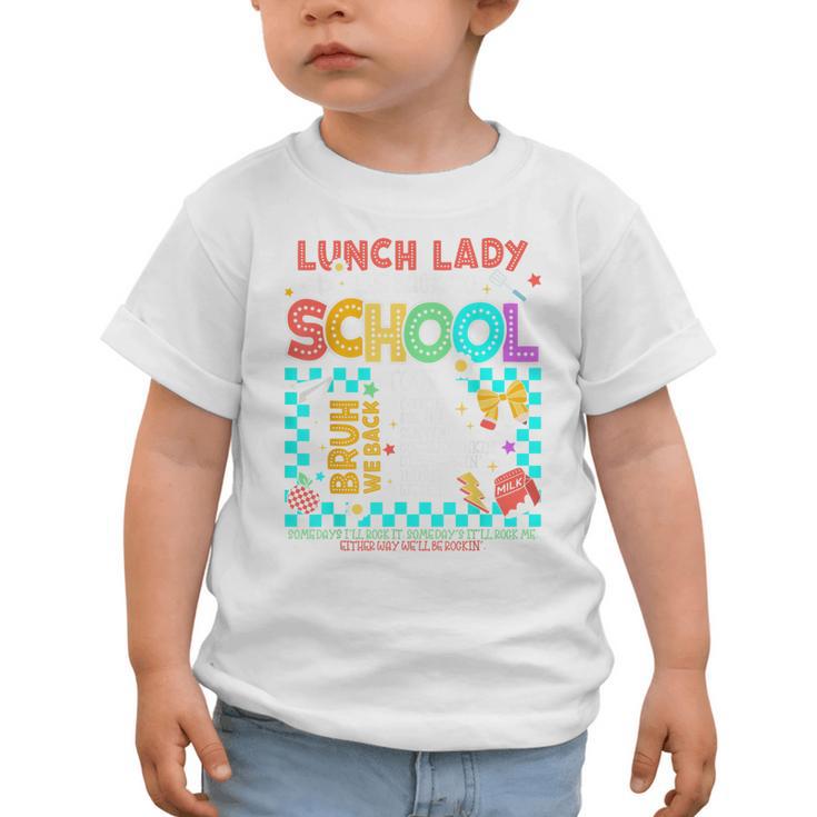 Lunch Lady Back To School Tour Cooking Worker Cafeteria Crew Graphic Toddler T-Shirt Lunch Lady Back To School Tour Cooking Worker Cafeteria Crew Graphic Toddler T-Shirt