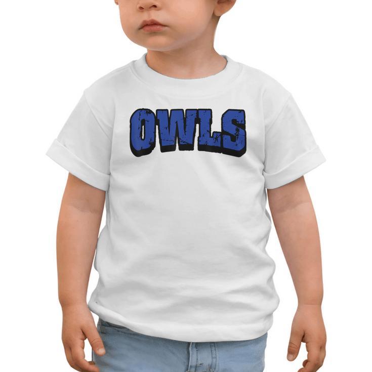 Owls Back To School Spirit B Graphic Toddler T-Shirt