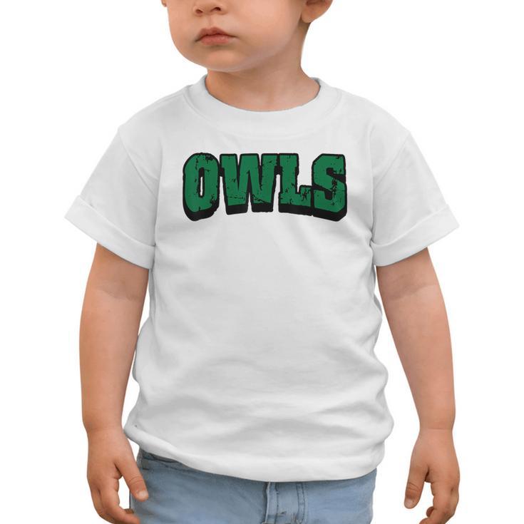 Owls Back To School Spirit G Graphic Toddler T-Shirt