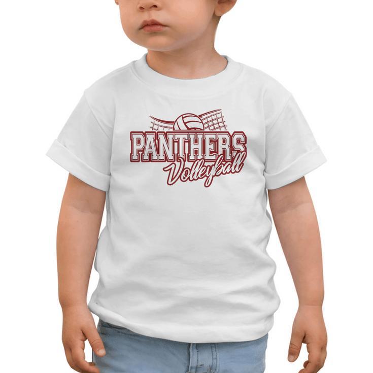 Panthers Volleyball Back To School Spirit M Graphic Toddler T-Shirt