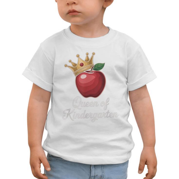 Queen Of Kindergarten Graduation Back To School Girl Graphic Toddler T-Shirt Queen Of Kindergarten Graduation Back To School Girl Graphic Toddler T-Shirt