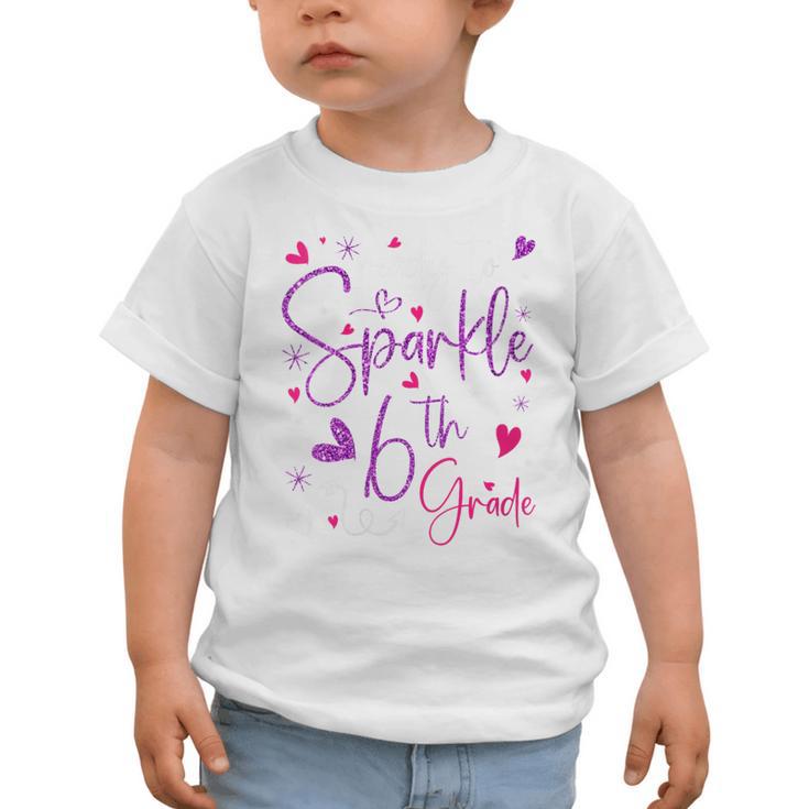 Ready To Sparkle 6th Grade Back To School For Girls Graphic Toddler T-Shirt Ready To Sparkle 6th Grade Back To School For Girls Graphic Toddler T-Shirt