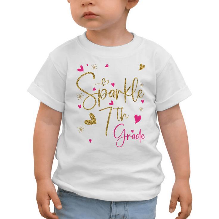 Ready To Sparkle 7th Grade Back To School For Girls Performance Graphic Toddler T-Shirt