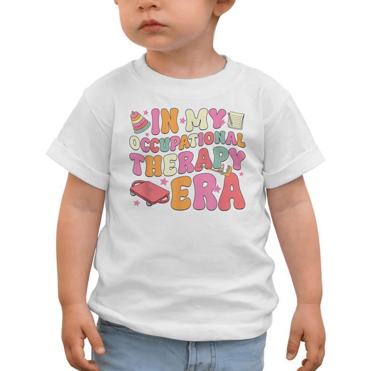Retro In My Occupational Therapy Era OT OTA Back To School Graphic Toddler T-Shirt Retro In My Occupational Therapy Era OT OTA Back To School Graphic Toddler T-Shirt