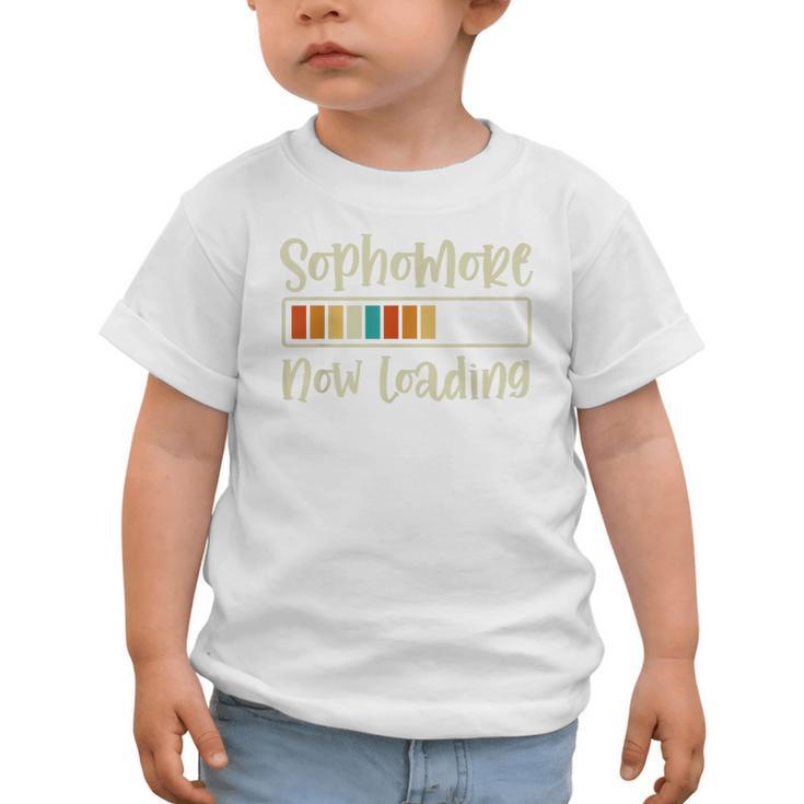 Retro Sophomore Now Loading 2028 High School Back To School Graphic Toddler T-Shirt Retro Sophomore Now Loading 2028 High School Back To School Graphic Toddler T-Shirt