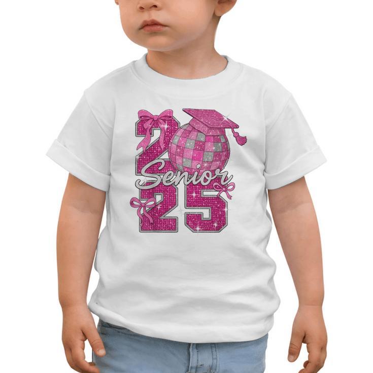 Senior 2025 Class Of 2025 Bows Back To School 2025 Graphic Toddler T-Shirt