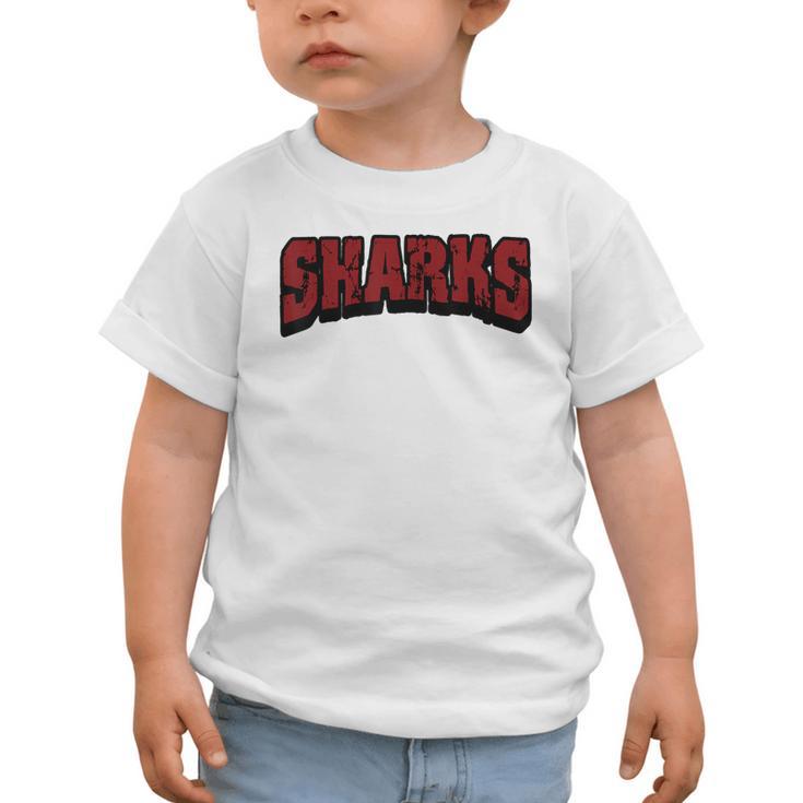 Sharks Back To School Spirit M Graphic Toddler T-Shirt Sharks Back To School Spirit M Graphic Toddler T-Shirt