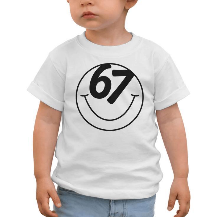 Six Seven Meme Viral Internet Sound 67 Back To School Graphic Toddler T-Shirt