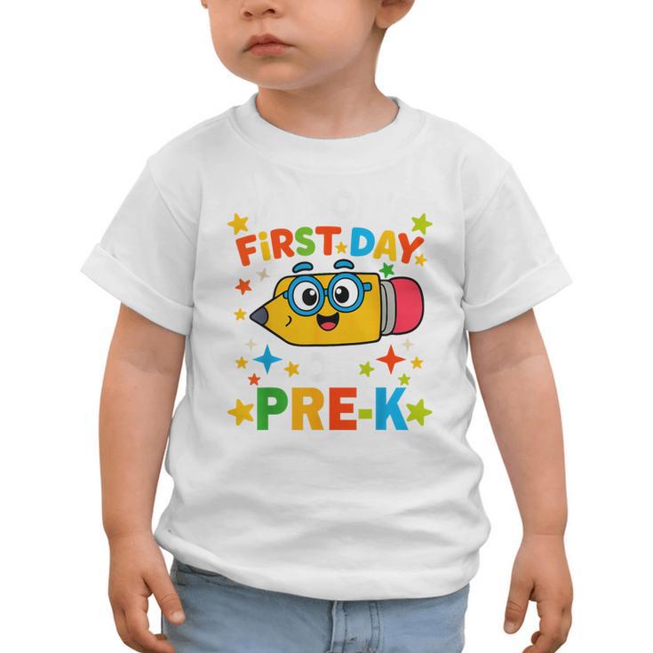 My Son's First Day Of Pre-K Back To School Kids Graphic Toddler T-Shirt