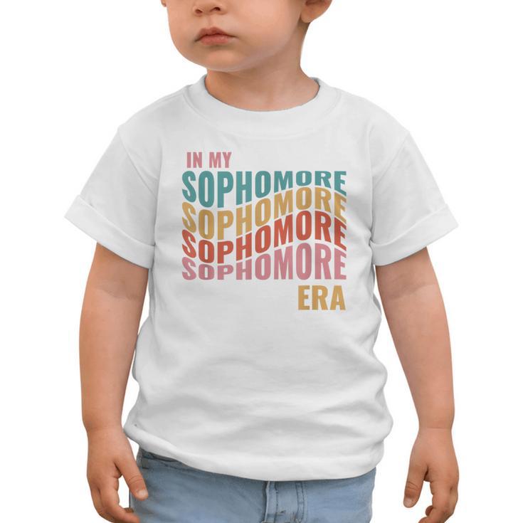 In My Sophomore Era High School 10th Grade Back To School Graphic Toddler T-Shirt In My Sophomore Era High School 10th Grade Back To School Graphic Toddler T-Shirt