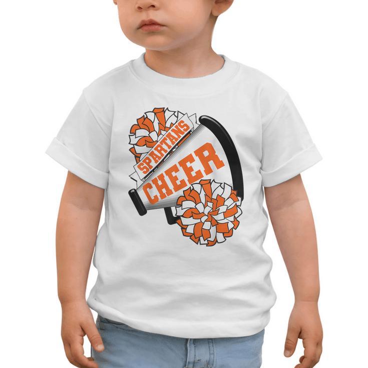 Spartans Cheer Back To School Cheerleading Spirit O Graphic Toddler T-Shirt Spartans Cheer Back To School Cheerleading Spirit O Graphic Toddler T-Shirt