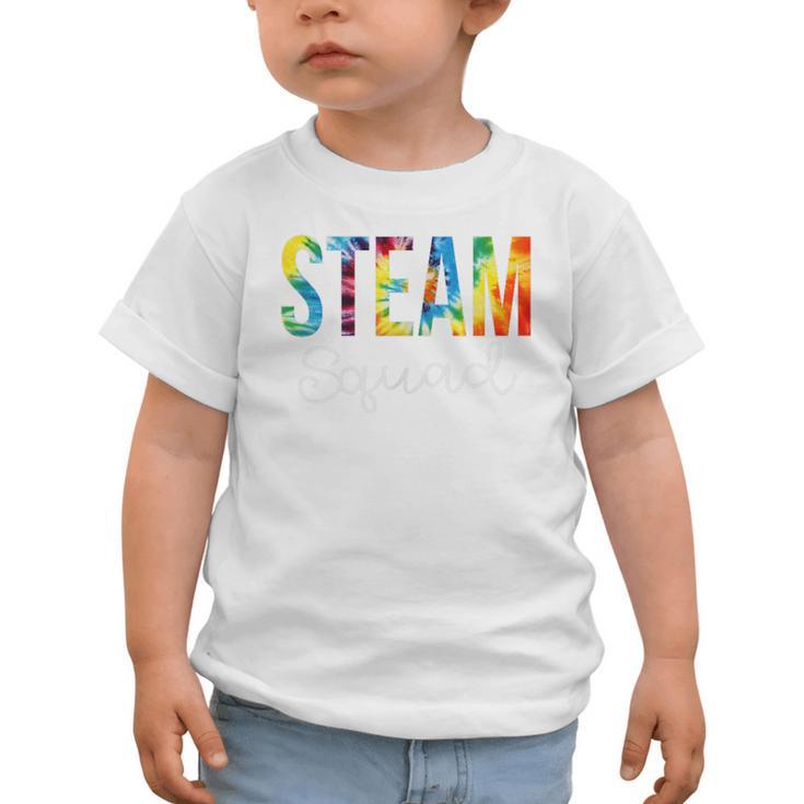 STEAM Squad For Work Tie Dye Back To School Appreciation Day Graphic Toddler T-Shirt STEAM Squad For Work Tie Dye Back To School Appreciation Day Graphic Toddler T-Shirt