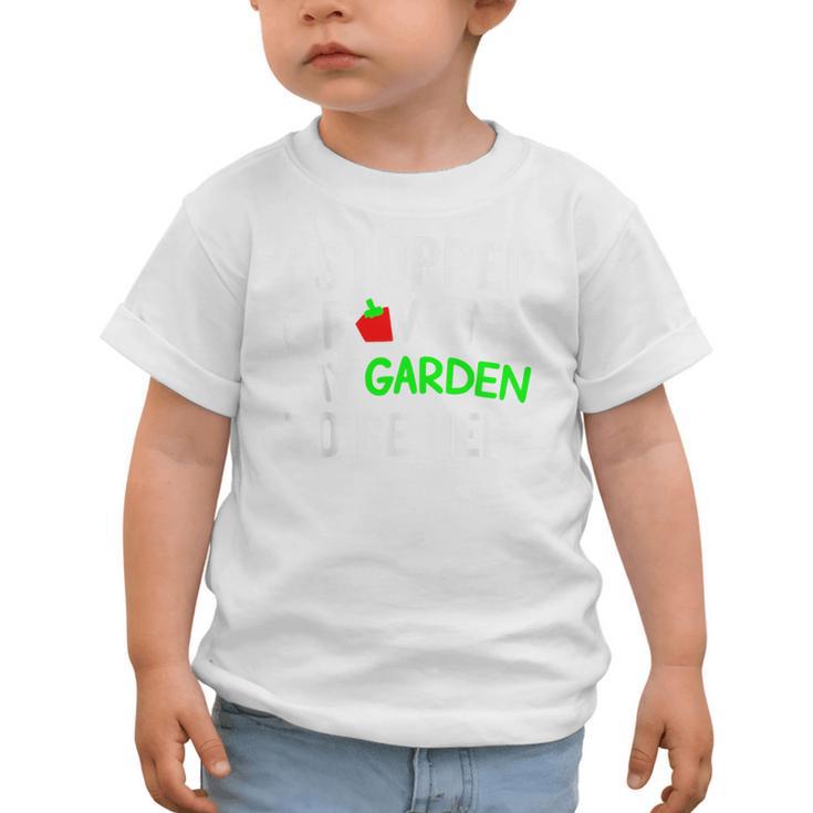 I Stopped Growing My Garden Back To School Gamer Tee Graphic Toddler T-Shirt