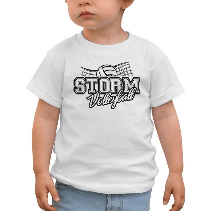 Storm Volleyball Back To School Spirit Graphic Toddler T-Shirt