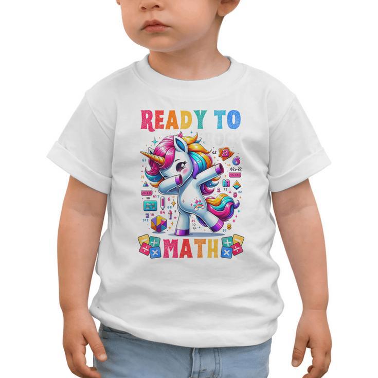 Student Back To School Math Squad Kids Girls Smarter Unicorn Graphic Toddler T-Shirt Student Back To School Math Squad Kids Girls Smarter Unicorn Graphic Toddler T-Shirt