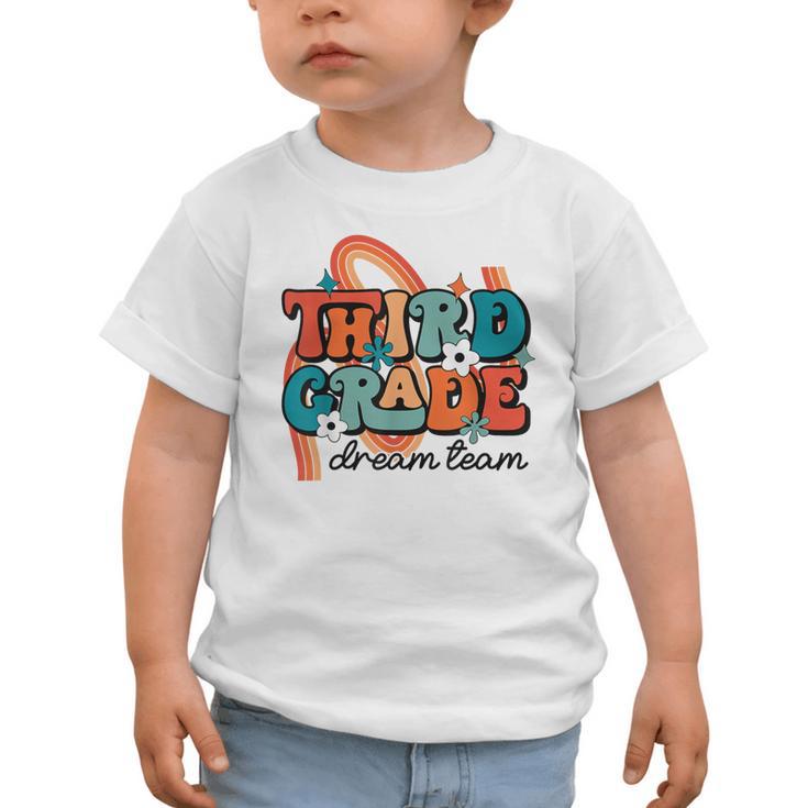 Third Grade Dream Team 1st Day Of 3rd Grade Back To School Graphic Toddler T-Shirt