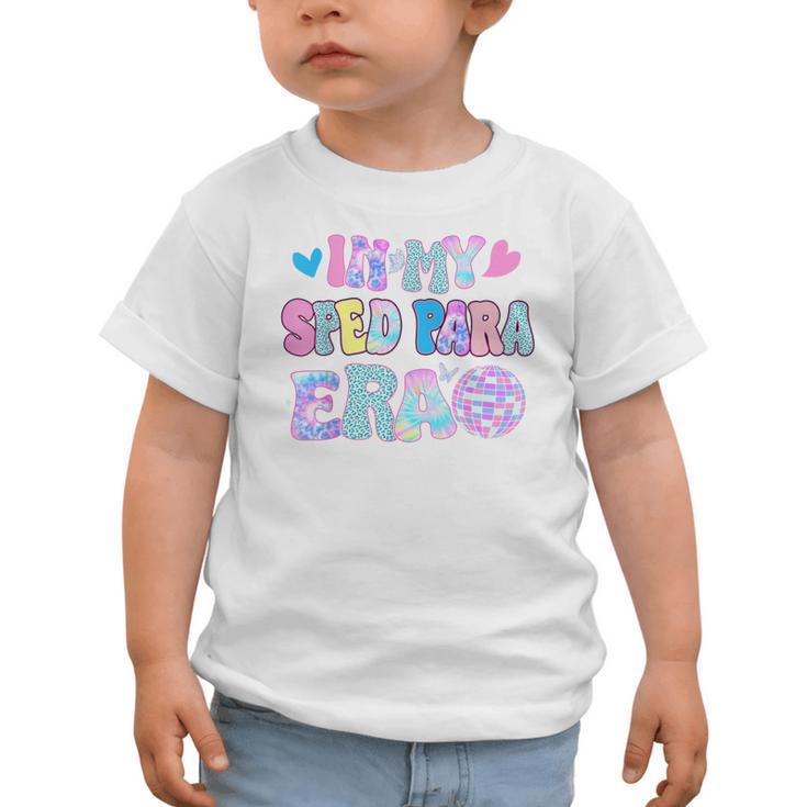 Tie Dye Leopard Back To School In My Sped Para Era Graphic Toddler T-Shirt Tie Dye Leopard Back To School In My Sped Para Era Graphic Toddler T-Shirt